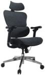 Equip Prémium ergonomikus gamer szék 150kg fekete/szürke 651052 EQ651052 (EQ651052)