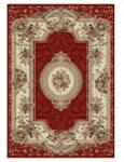 Delta Carpet Covor Dreptunghiular, 80 x 200 cm, Grena, Model Floral Lotos (LOTUS-571-210-082) Covor