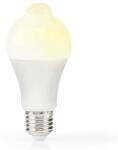 Nedis LBPE27A601-LED Izzó mozgás- és alkonyatérzékelővel A60 E27/4, 9W/230V 3000K LBPE27A601 (NE0852)