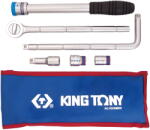 King Tony Kerékszerelő készlet 1/2" teleszkópos hajtószárral, 6 részes - King Tony (4306MRN)