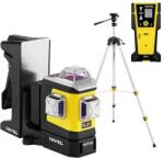 Nivel System SET Nivelă Laser 3D Nivel System CLx3R MOTOR, Roșu, 3x360°, 30/70 m + Trepied SJJ-M1 EX + Senzor CLS-5 (CLx3RMOTORCLS5)