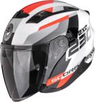 Scorpion Cască de motocicletă Scorpion EXO-230 Comics open face alb-roșu (SCRP23-585-59)