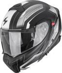 Scorpion Cască de motocicletă Scorpion EXO-930 EVO Space, flip-up, negru mat-argintiu-alb (SCRP194-150-284)