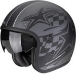 Scorpion Cască Motocicletă Scorpion Belfast II Flagstone Open Face, Argintiu Mat-Negru (SCRP181-584-232)