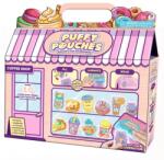 KIDSGRO Puffy Pouches: Set design charm pufos - cafenea (HUN4293)