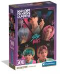 Clementoni Vânătorii de Demoni K-Pop: puzzle vânători de demoni - 500 piese (35625) Puzzle