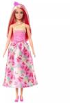 Mattel Barbie: păpușă prințesă - roz (HRR08) Papusa Barbie