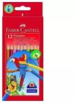 Faber-Castell Set 12 creioane colorate triunghiulare Faber-Castell (116512)