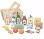 Tooky Toy Tooky Toy: Set de alimente din lemn (TP565) Bucatarie copii
