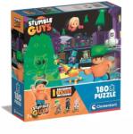 Clementoni Clementoni: Stumble Guys seria 3 - puzzle cu 180 piese cu autocolante (29324) Puzzle