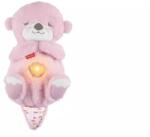 Mattel Fisher-Price: Vidră roz pentru somn ușor (JLJ33)