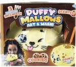 Aweco Animaluța pufoasă de marshmallow: Cookie - galben - Puffy Mallows (PM002COOKI)