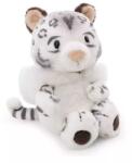 NICI Nici: Eleni Snowbell leopard de zăpadă de pluș, cu șapcă, agățat - 25 cm (62416)