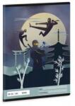 Ars Una Ninjas în întuneric: Caiet simplu - A5 (53614575)