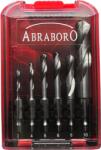 ABRABORO HSS-G 6 részes fémfúró készlet E 6.3 befogással (020343000006)