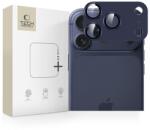 Tech-Protect Protecție cameră Camfull Fit+ pentru iPhone 17 Pro Max, Deep Blue, Tech-Protect