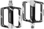 Rockbros K306-BK MTB Alumínium Kerékpár Pedál Szett - Fekete (K306-BK)