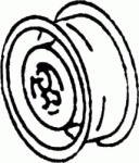 LEMFÖRDER 14422 01 - Rola ghidare / conducere, curea distributie - LEMFÖRDER-14422 01 (LEMFORDER1442201)