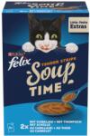 FELIX Felix Soup Time Tender Strips halas válogatás tőkehallal, tonhallal, tonhallal 6 x 48 g