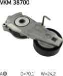 SKF VKM 38700 - Intinzator curea, curea distributie - Intinzator curea Mini Cooper - One 1.6 90KM - 116KM 06.01 - - SKF-VKM 38700 (SKFVKM38700)