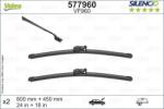 Valeo 577960 - Lamela stergator - Lama stergatoare Fata cu spoiler 2buc Silencio 600 - 450mm MAZDA 6. CX - 5 10.12 - - VALEO-577960 (VALEO577960)