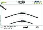 Valeo 577802 - LAMELA STERGATOR SILENCIO VF802 KIT - compatibil Bmw - VALEO-577802 (VALEO577802)