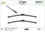 Valeo 577944 - Lamela stergator - Lama stergatoare Fata cu spoiler 2buc VF944 Silencio Xtrm 580 - 530mm MINI COUNTRYMAN F60 10.16 - - VALEO-577944 (VALEO577944)