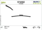 Valeo 574592 - Lamela stergator - Lama stergator spate 1 buc. Silencio 380mm LAND ROVER RANGE ROVER SPORT II 04.13 - 03.22 - VALEO-574592 (VALEO574592)