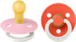 BIBS Colour cumik természetes kaucsukból 2db - 1-es méret Változat: Baby Pink Night / Tango Night