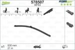Valeo 578507 - Lamela stergator - Lama stergatoare Plat Fata cu spoiler 1buc HF53 HydroConnect 530mm MERCEDES GL X164. M W164. dreapta W251. V251. VOLVO S60 I. S80 I. V - VALEO-578507 (VALEO578507)