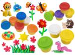 Globo Set Plastilina Curcubeu, 13 Culori X 25 G, Cu Forme De Animalei - Globo Kidea (gl41571)