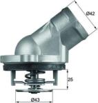 MAHLE TI 45 87D - Termostat, lichid racire - Termostat sistem racire 87°C MERCEDES C CL203. C T - MODEL S202. C T - MODEL S203. C W202. C W203. CLK A208. CLK A209. CLK C208. CLK - MAHLE-TI 45 87D (MAHLETI45