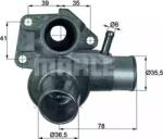 MAHLE TI 63 85D - Termostat, lichid racire - MAHLE-TI 63 85D (MAHLETI6385D)
