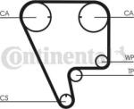 Continental CT794K1 - SET CUREA DE DISTRIBUTIE - compatibil Honda - CONTINENTAL-CT794K1 (CONTINENTALCT794K1)