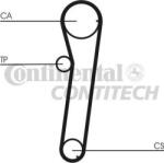Continental CT740K1 - Set curea de distributie - CONTINENTAL-CT740K1 (CONTINENTALCT740K1)