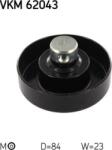 SKF VKM 62043 - Intinzator curea, curea distributie - Rola intinzator curea INFINITI EX. FX. G. M35. QX50 I. NISSAN 350Z. PATHFINDER II 2.5 - 3.5 11.00 - - SKF-VKM 62043 (SKFVKM62043)
