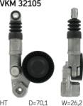 SKF VKM 32105 - Intinzator curea, curea distributie - curea cu role tensionare compresor generator de condus pentru aer conditionat ALFA 159. 2.4JTDM. 09.05 - - SKF-VKM 32105 (SKFVKM32105)