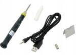 Xtreme Mini Hordozható Smd Forrasztópáka Usb Tápellátás 5V 8W Ón Állvány Fedél (2118#)