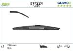 Valeo 574224 - Lamela stergator - Lama stergatoare Standard spate 1buc VR45 Silencio 240mm DS DS 3 - DS 3. CITROEN C4 CACTUS. MINI F55. F56. COUNTRYMAN R60 08.10 - - VALEO-574224 (VALEO574224)