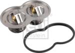 FEBI Bilstein 10054 - Termostat, lichid racire - Febi termostat dublu 80 ° C SCANIA 113 - 4124144 a se vedea catalog cu retarder - FEBI Bilstein-10054 (FEBIBILSTEIN10054)