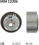 SKF VKM 12206 - Rola intinzator, curea distributie - curele role de tensionare FIAT Panda 1.1. 1.2 03 - SKF-VKM 12206 (SKFVKM12206)
