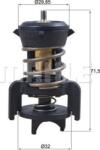 MAHLE TX 251 94D - Termostat, lichid racire - Termostat sistem racire 94°C MAN TGE. AUDI A1. A3. Q2. Q3. TT. SEAT ALHAMBRA. ARONA. ATECA. IBIZA V. LEON. LEON SC. LEON stanga TAR - MAHLE-TX 251 94D (MAHLETX2