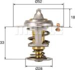 MAHLE TX 327 92D - Termostat, lichid racire - Termostat sistem racire 92°C FORD B - MAX. C - MAX II. ECOSPORT. FIESTA VI. FIESTA VII. FOCUS III. FOCUS III - HATCHBACK. FOCUS III - KO - MAHLE-TX 327 92D (MAH
