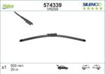 Valeo 574339 - Lamela stergator - Lama stergatoare Plat spate cu spoiler 1buc VR259 Silencio Xtrm 500mm FORD MONDEO V. OPEL INSIGNIA A 07.08 - - VALEO-574339 (VALEO574339)