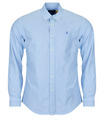 Ralph Lauren Hosszú ujjú ingek CHEMISE CUSTOM FIT EN OXFORD LEGER Kék EU S