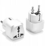 MatMay Hálózati Adapter Utazó Adapter Svájc Eu Usa Uk (Wtyczka UK/PL)
