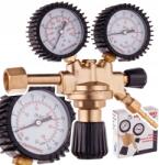 TC Technic Argon CO2 nyomáscsökkentő Mig-mag Tig szeleppel Nyomásmérők W21, 8 -G1/4 (2077)