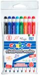 CARIOCA Whiteboard táblafilc szett 2, 8mm 8db-os