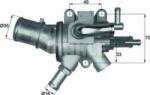 MAHLE TI 193 83D - Termostat, lichid racire - MAHLE-TI 193 83D (MAHLETI19383D)