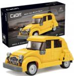 CaDA Építőkockák Autó Klasszikus Citroen 2CV Városi Autó 298 El (C55021W)